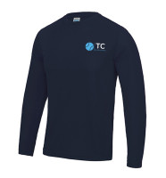 Funktions-Langarm-Shirt TC Edermünde Navy